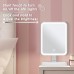 Auxmir Makeup Mirror with Light, LED Mirror with 10X Magnifying Spot Mirror, 180° Rotating Vanity Touch Control Mirror, Auto Off Vanity Mirror for Dressing Table, Makeup, Shaving, Facial Care, White