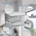 Auxmir Toilet Paper Holder No Drilling Roll Holder Stainless Steel Self Adhesive for Bathroom Toilet Kitchen, Rustproof, Silver