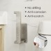 Auxmir Toilet Roll Holder, Toilet Roll Holder Self-adhesive without Drilling, Stainless Steel Roll Holder Toilet Roll Holder for Bathroom Toilet Kitchen, Silver