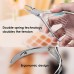 Auxmir Toenail Clippers, Nail Clippers, Stainless Steel Nail Cutters, 5" Sharp Curved Nippers for Thick Nails/Toenails, Ingrown Toenails, Safety Cover Included